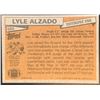 Image 2 : 1981 TOPPS LYLE ALZADO