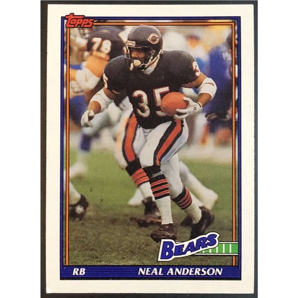 1991 TOPPS NEAL ANDERSON
