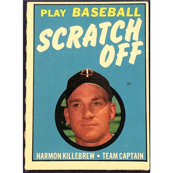1970 TOPPS INSERT - HARMON KILLEBREW (HOF)