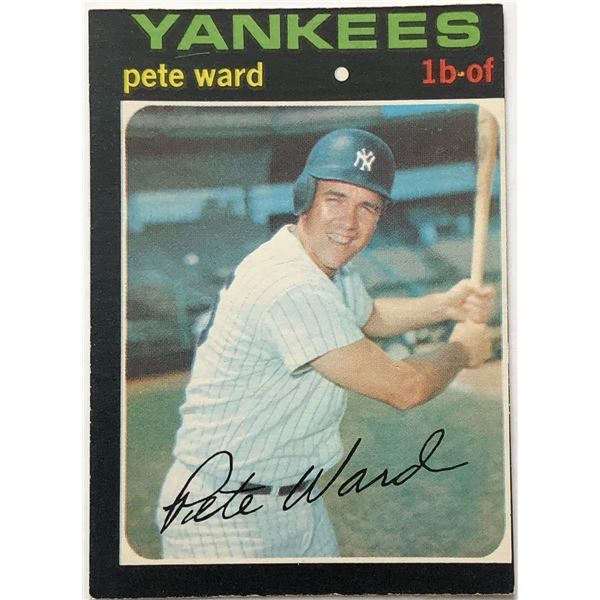 1971 O-PEE-CHEE HI NUMBERS PETE WARD