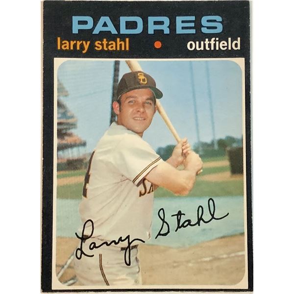 1971 O-PEE-CHEE HI-NUMBERS - LARRY STAHL