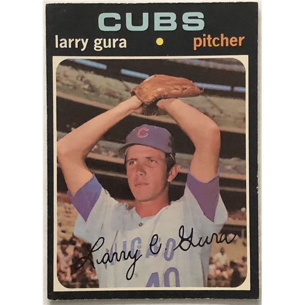 1971 O-PEE-CHEE LARRY GURA ROOKIE CARD