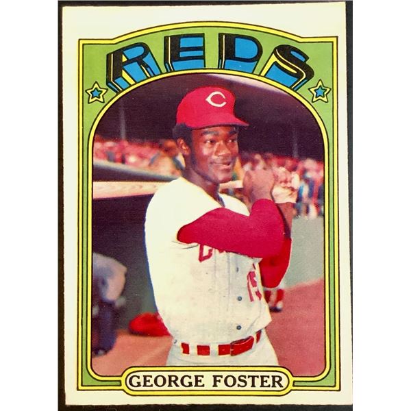 1972 O-PEE-CHEE GEORGE FOSTER ROOKIE CARD
