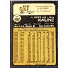 Image 2 : 1973 O-PEE-CHEE AL KALINE (HOF)