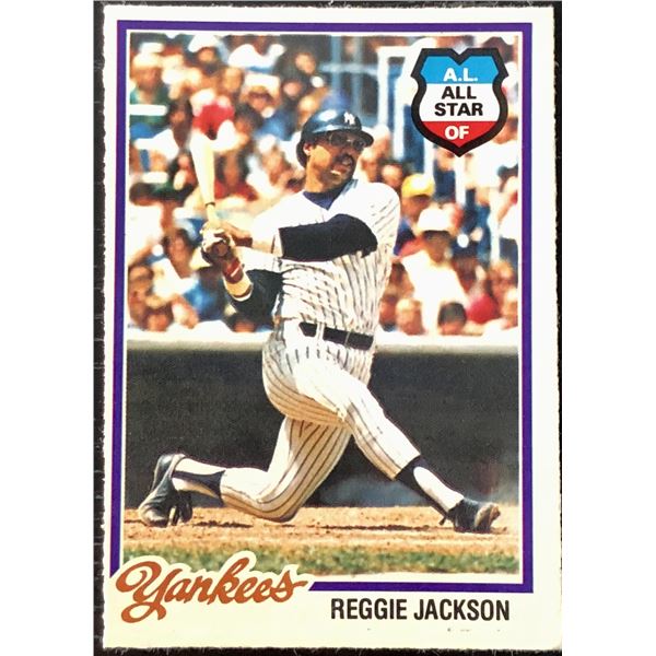 1978 O-PEE-CHEE REGGIE JACKSON (HOF)