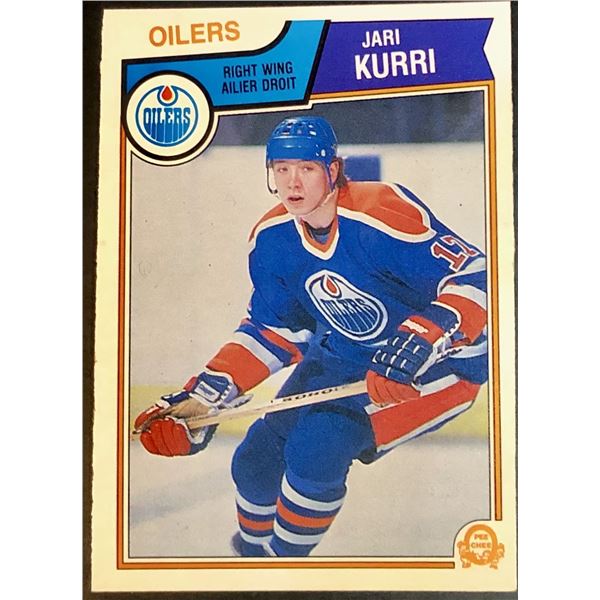1983-84 O-PEE-CHEE JARI KURRI (HOF)
