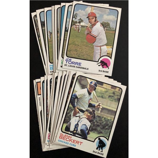 1973 TOPPS BASEBALL COLLECTION - 25 CARDS
