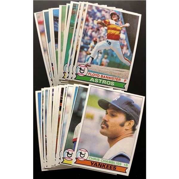 1979 TOPPS BASEBALL COLLECTION (25)
