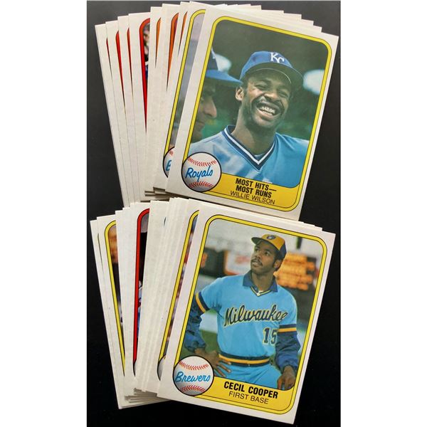 1981 FLEER BASEBALL COLLECTION (25)