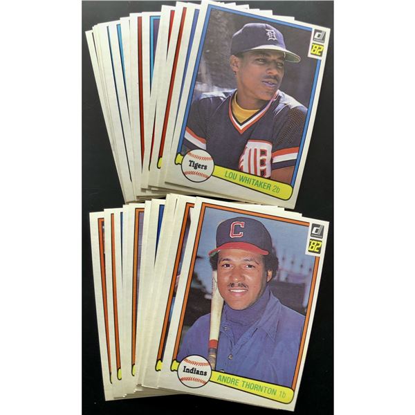 1982 DONRUSS BASEBALL COLLECTION (25)