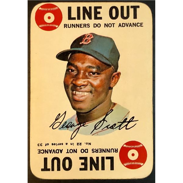 1968 TOPPS INSERT - GEORGE SCOTT