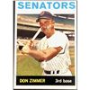 Image 1 : 1964 TOPPS DON ZIMMER