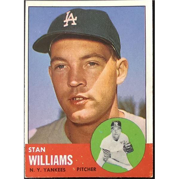 1963 TOPPS STAN WILLIAMS