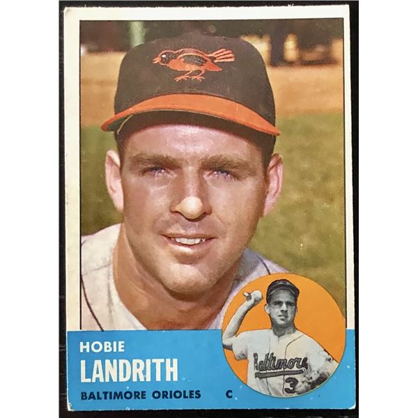 1963 TOPPS HOBIE LANDRITH