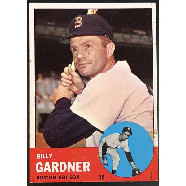1963 TOPPS BILLY GARDNER