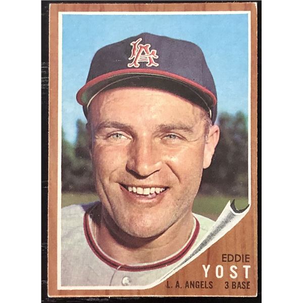 1962 TOPPS EDDIE YOST