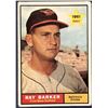 Image 1 : 1961 TOPPS RAY BARKER ROOKIE CARD