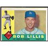 Image 1 : 1960 TOPPS BOB LILLIS GREYBACK