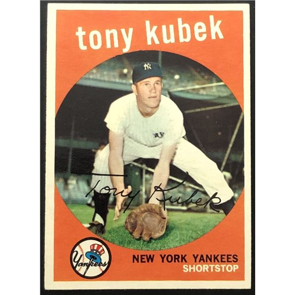 1959 TOPPS TONY KUBEK