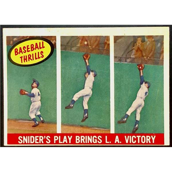 1959 TOPPS DUKE SNIDER (HOF)