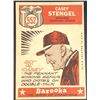 Image 2 : 1959 TOPPS CASEY STENGEL (HOF)
