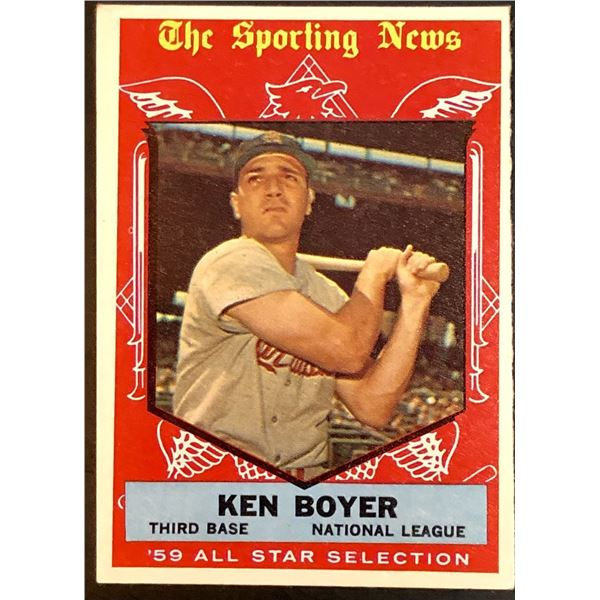 1959 TOPPS BAZOOKA KEN BOYER