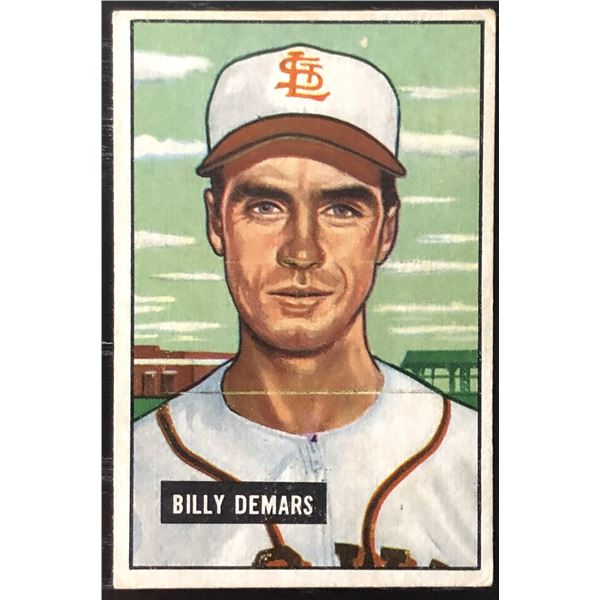 1951 BOWMAN BILLY DEMARS