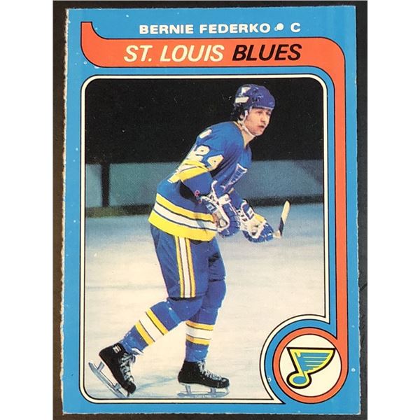 1979-80 O-PEE-CHEE BERNIE FEDERKO (HOF) ROOKIE CARD
