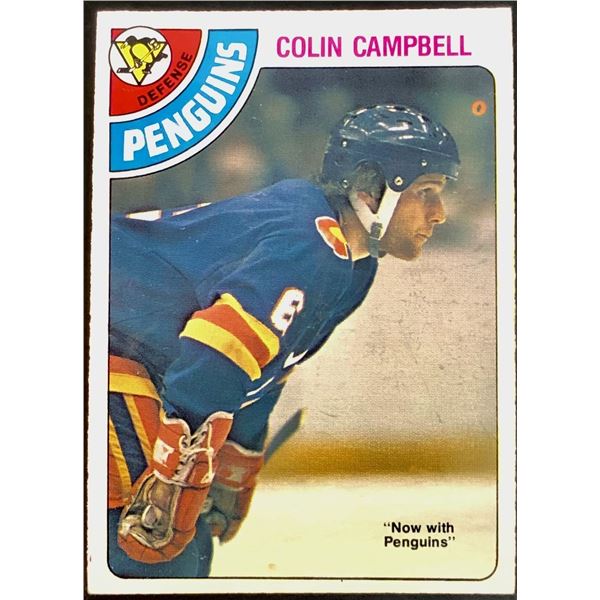 1978-79 O-PEE-CHEE COLIN CAMPBELL
