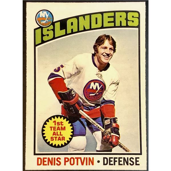 1976-77 O-PEE-CHEE DENIS POTVIN (HOF)