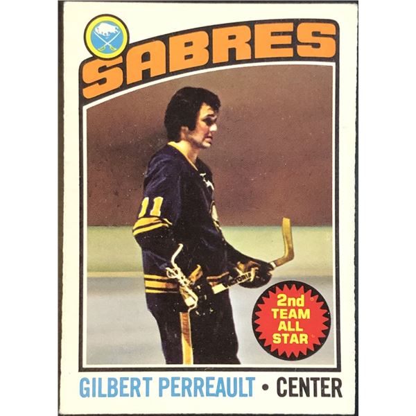 1976-77 NHL O-PEE-CHEE GILBERT PERREAULT (HOF)