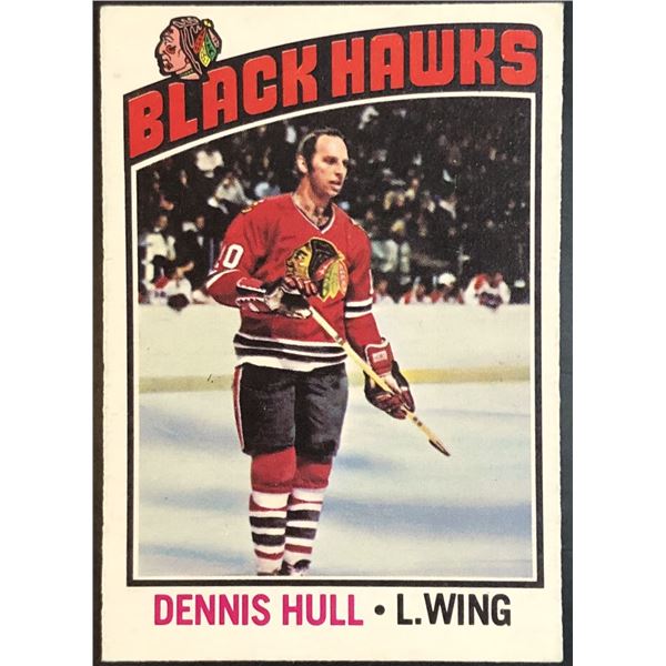 1976-77 NHL O-PEE-CHEE DENNIS HULL