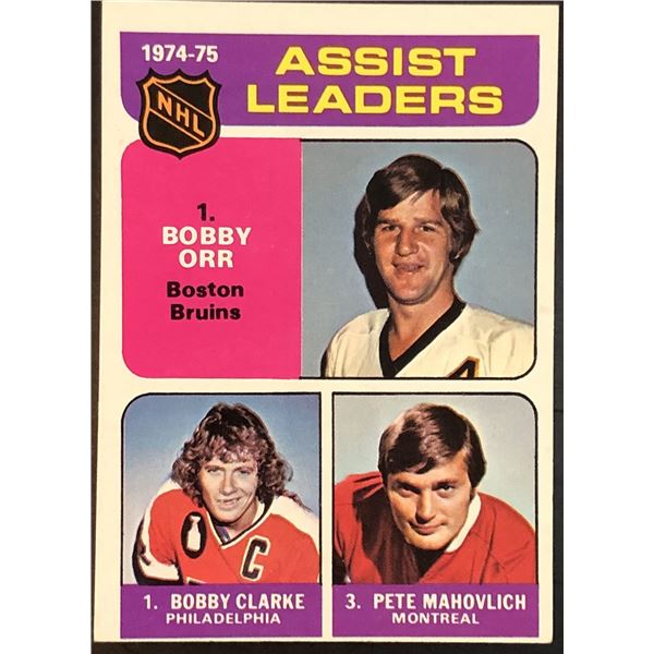 1975-76 NHL TOPPS BOBBY ORR (HOF)