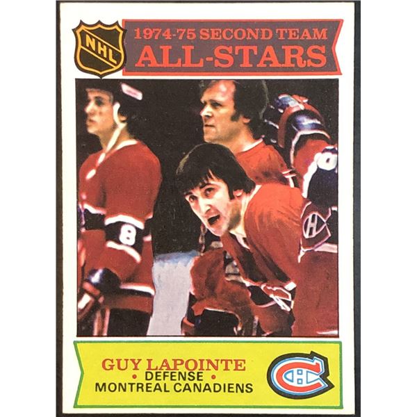 1975-76 NHL O-PEE-CHEE GUY LAPOINTE (HOF)