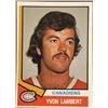 Image 1 : 1974-75 O-PEE-CHEE YVON LAMBERT ROOKIE CARD