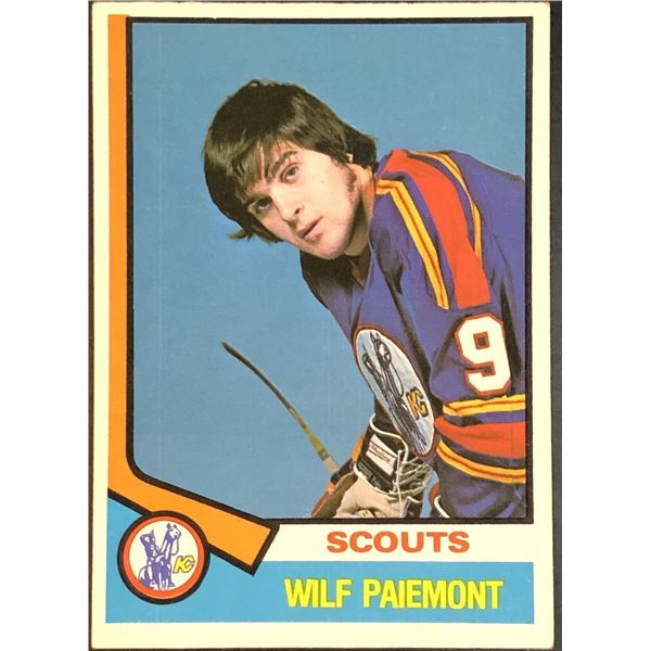 1974-75 O-PEE-CHEE WILF PAIEMENT ROOKIE CARD
