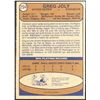 Image 2 : 1974-75 O-PEE-CHEE GREG JOLY ROOKIE CARD