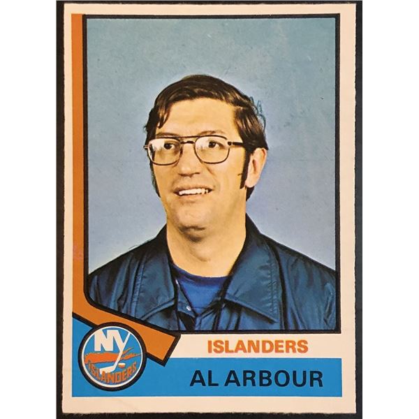 1974-75 O-PEE-CHEE AL ARBOUR (HOF)