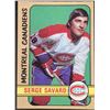 Image 1 : 1972-73 O-PEE-CHEE SERGE SAVARD (HOF)