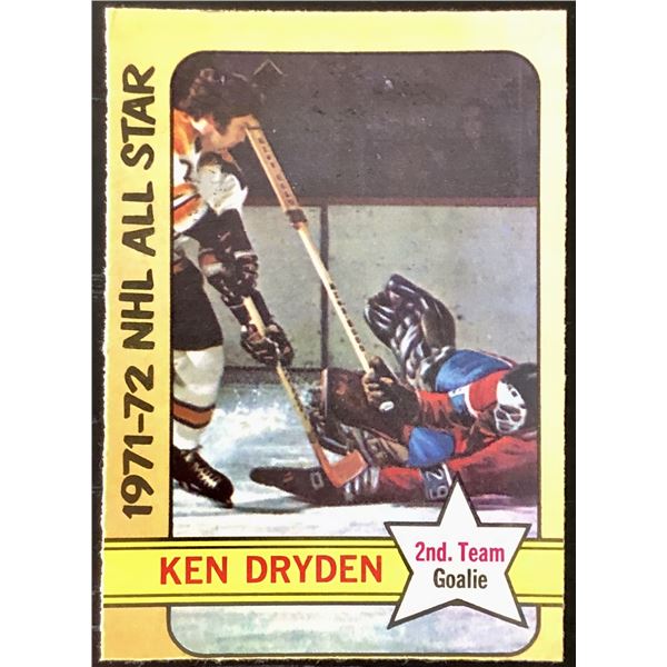 1972-73 O-PEE-CHEE KEN DRYDEN (HOF)