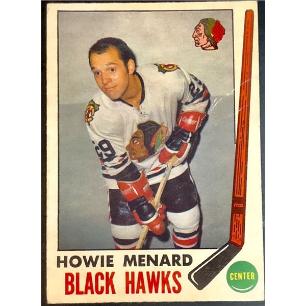 1969-70 O-PEE-CHEE HOWIE MENARD ROOKIE CARD
