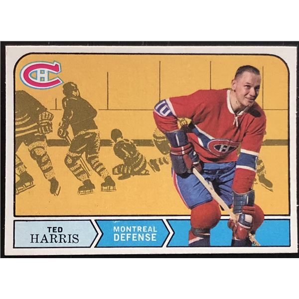 1968-69 O-PEE-CHEE TED HARRIS