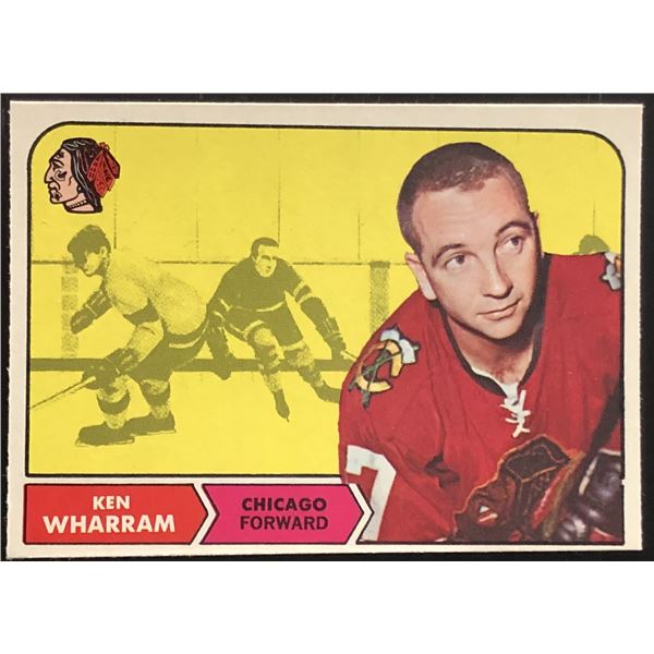 1968-69 O-PEE-CHEE KEN WHARRAM