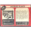 Image 2 : 1968-69 O-PEE-CHEE JACQUES PLANTE (HOF)