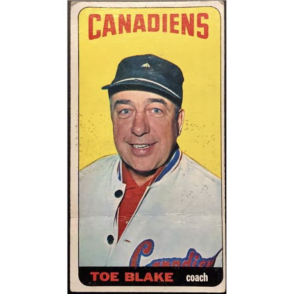 1964-65 O-PEE-CHEE TALL BOY TOE BLAKE (HOF)