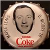 Image 1 : 1964-65 COCA COLA NHL CAP - DICKIE MOORE (HOF)