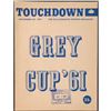 Image 1 : 1961 CFL GREY GUP PROGRAM