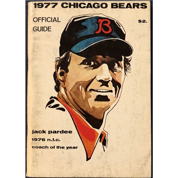 CHICAGO BEARS 1977 MEDIA GUIDE