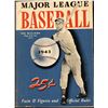 Image 1 : 1943 MAJOR LEAGUE BASEBALL FACTS & RULES - TED WILLIAMS (HOF) COVER