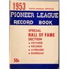 Image 1 : 1953 PIONEER LEAGUE LEAGUE RECORD BOOK